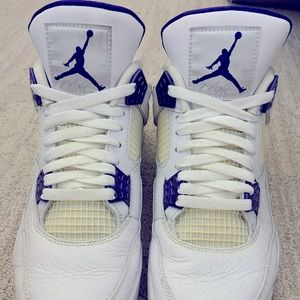 Air Jordan 4 Retro Metallic Purple